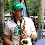 We call him: Attractive Saxophonist. Real name: Jason Lawlor